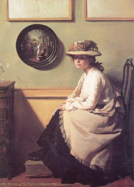 William Orpen The Mirror